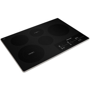 KitchenAid 30 in. 5-Burner Electric Cooktop with Simmer Burner & Power Burner - Stainless Steel, , hires