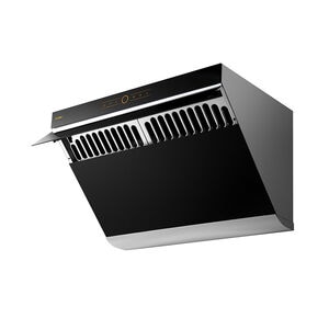 Fotile Slant Vent Series 30 in. Ducted Canopy Pro Style Style Range Hood with 850 CFM, 3 Fan Speeds & 2 LED Lights - Onyx Black, , hires