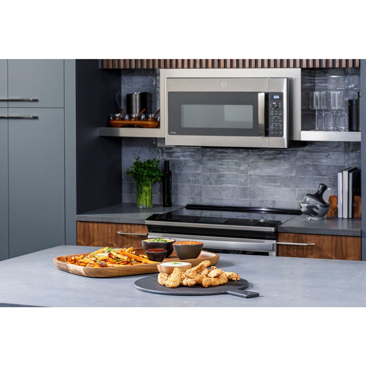Ge above online oven microwave