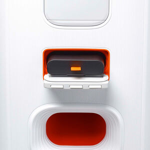 JBL PARTYBOX STAGE 320 Portable Party Speaker with Wheels - White, White, hires