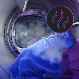 GE Profile 27 in. 7.4 cu. ft. Smart Electric Dryer with Aluminized Alloy Drum, Sensor Dry, Sanitize & Steam Cycle - Diamond Gray, Diamond Grey, hires