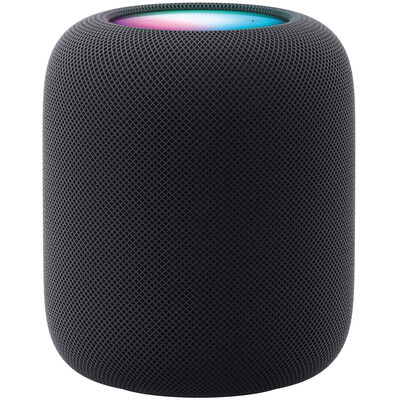 Apple - HomePod (2nd Generation) Smart Speaker with Siri - Midnight | MQJ73LL/A