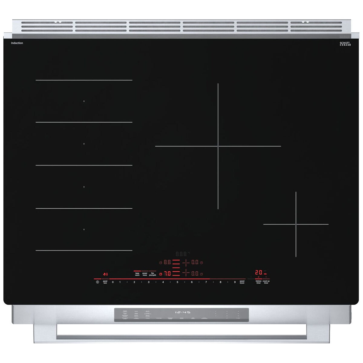 Bosch benchmark series nitp669suc cooktop deals