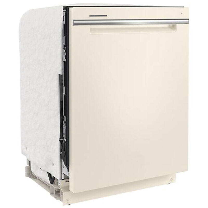 Whirlpool 24 in. Top Control Dishwasher with 47 dBa Sound Level, 3rd-Rack & Pocket - Biscuit, , hires