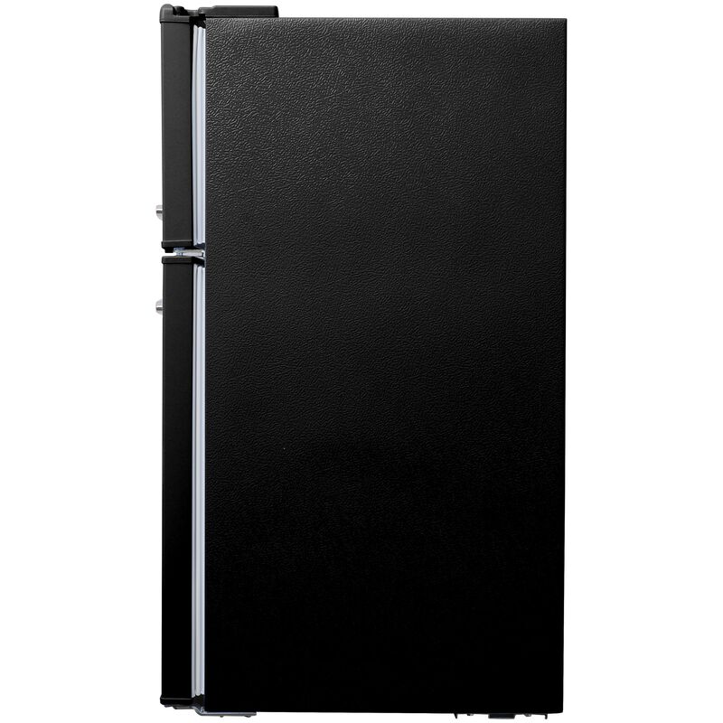 Avanti 18 in. 3 cu. ft. Mini Fridge with Top Freezer - Black, Black, hires