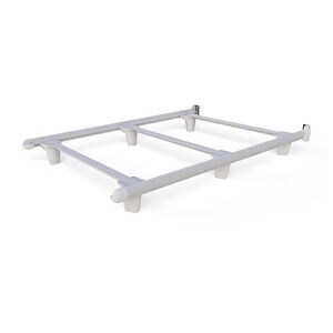 emBrace Premium White Bed Frame - Full, , hires