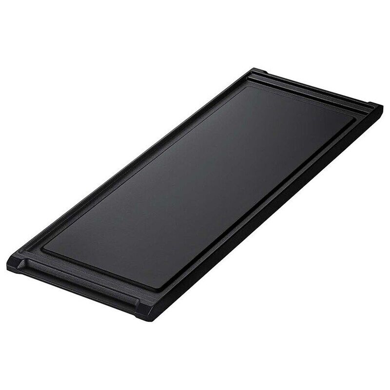 Samsung 30 in. 6 cu. ft. Smart Air Fry True European Convection Double Oven Gas Range with 5 Sealed Burners & Griddle - Black Stainless, Black Stainless, hires