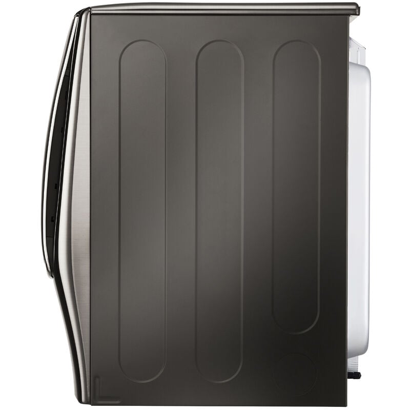 LG Signature 29 in. 9.0 cu. ft. Electric Dryer with TurboSteam Technology & Sensor Dry - Black Stainless Steel, , hires