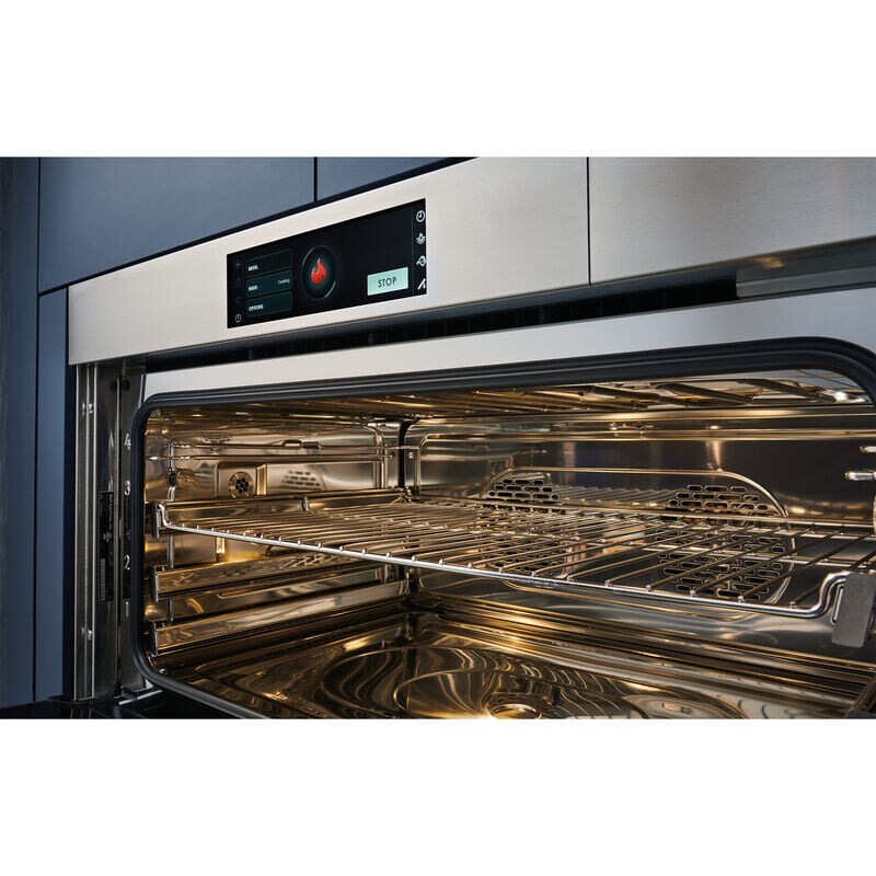 Wolf M Series 30 in. 2.4 cu. ft. Steam Electric Single Wall Oven with Dual Convection - Stainless Steel, , hires