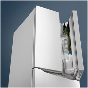 Midea 30 in. 18.4 cu. ft. French Door Refrigerator - White, White, hires