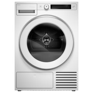 Asko 5-Series 24 in. 5.2 cu. ft. Smart Stackable Ventless Electric Dryer with Heat Pump & Sensor Dry - White, White, hires