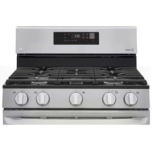 LG 30 in. 5.8 cu. ft. Smart Gas Range with 5 Sealed Burners - Stainless Steel, , hires