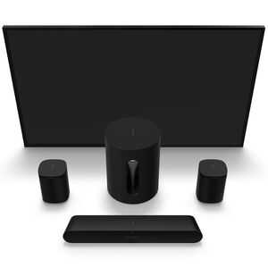 Sonos Sub Mini Wireless Subwoofer - Black, , hires