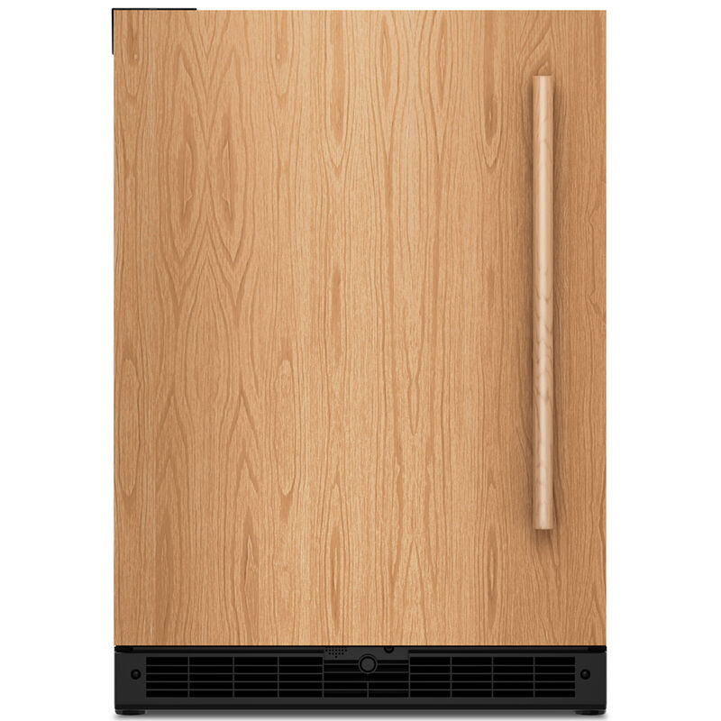 KitchenAid 24 in. Undercounter Left Hinged Wine Cooler with Metal Racks, Dual Temperature Zone(s) & 46-Bottle Capacity - Custom Panel Ready, , hires