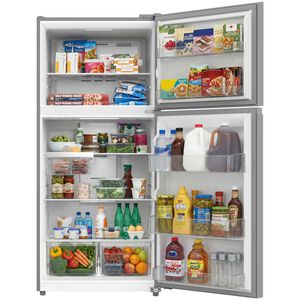 Frigidaire 30 in. 18.6 cu. ft. Garage-Ready Top Freezer Refrigerator - Stainless Steel, Stainless Steel, hires