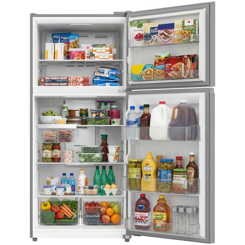 Frigidaire 30 in. 18.6 cu. ft. Garage-Ready Top Freezer Refrigerator - Stainless Steel, Stainless Steel, hires