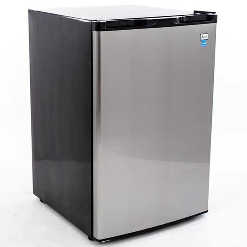Avanti 21 in. 4.5 cu. ft. Mini Fridge with Freezer Compartment - Stainless Steel, , hires