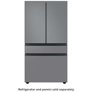 Samsung Bespoke 4-Door French Door Bottom Panel for Refrigerators - Stainless Steel, , hires