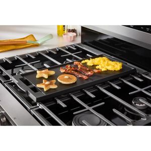 Whirlpool 30 in. 5.0 cu. ft. Air-Fry Standard Convection Gas Range with 5 Sealed Burners - Stainless Steel, , hires