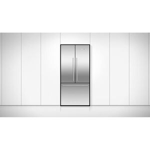 Fisher & Paykel Series 7 31 in. 16.9 cu. ft. Smart Counter Depth French Door Refrigerator with Ice Maker - Stainless Steel, , hires