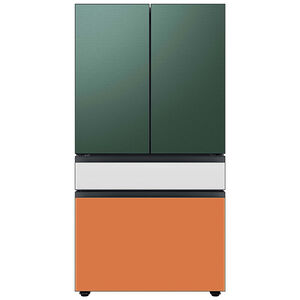 Samsung Bespoke 36 in. 28.8 cu. ft. Smart 4-Door French Door Refrigerator with Beverage Center & Internal Water Dispenser - Samsung Bespoke Panel Required, Samsung Bespoke Panel Required, hires