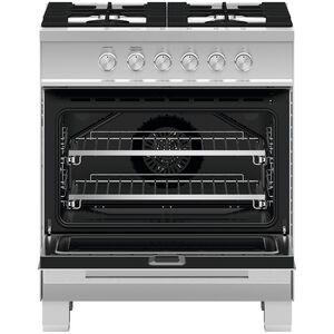 Fisher & Paykel Series 7 30 in. 3.5 cu. ft. Standard Convection Gas Range with 4 Sealed Burners - Stainless Steel, , hires