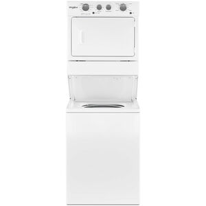 Whirlpool 27 in. Laundry Center with 3.5 cu. ft. Washer with 9 Wash Programs & 5.9 cu. ft. Gas Dryer & 4 Dryer Programs - White, , hires