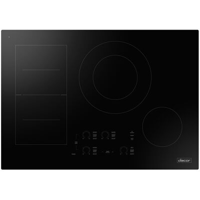 Dacor Transitional Series 30 in. Induction Smart Cooktop with 4 Smoothtop Burners - Black Glass | DTI30P876BB