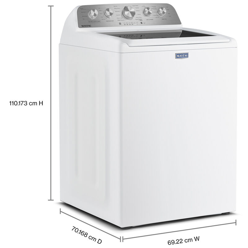 Maytag Pet Pro 27 in. 4.8 cu. ft. Top Load Washer - White, White, hires