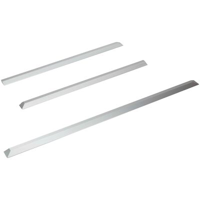Whirlpool Slide-In Range & Countertop Trim Kit, Stainless Steel, with (1) Left Side Trim, (1) Right Side Trim, and (1) Rear Trim | W10731887