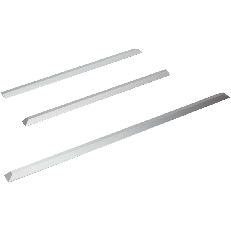 Whirlpool Slide-In Range & Countertop Trim Kit, Stainless Steel, with (1) Left Side Trim, (1) Right Side Trim, and (1) Rear Trim, , hires
