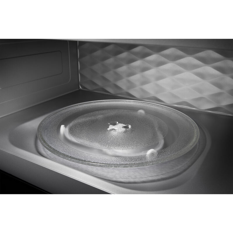 KitchenAid 30 in. 1.1 cu. ft. 1000W Low Profile Built-In Microwave with Sensor Cooking - Stainless Steel, , hires