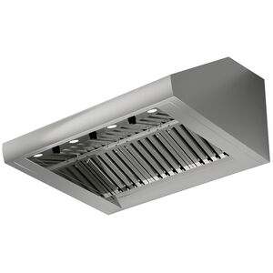 XO 42 in. Canopy Pro Style Range Hood with 4 Speed Settings, 1200 CFM, & 4 LED Lights - Stainless Steel, , hires