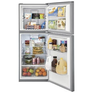 Frigidaire 24 in. 10.1 cu. ft. Counter Depth Garage Ready Top Freezer Refrigerator - Stainless Steel, Stainless Steel, hires