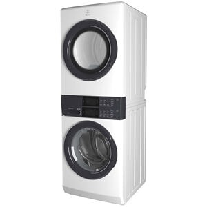 Electrolux 27 in. 4.4 cu. ft. Electric Front Load Laundry Center with LuxCare Wash & Moisture Sensor Dry - White, , hires