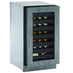 U-Line 2000 Series 18 in. Undercounter Wine Cooler with Single Zone & 31 Bottle Capacity - Custom Panel Ready, , hires