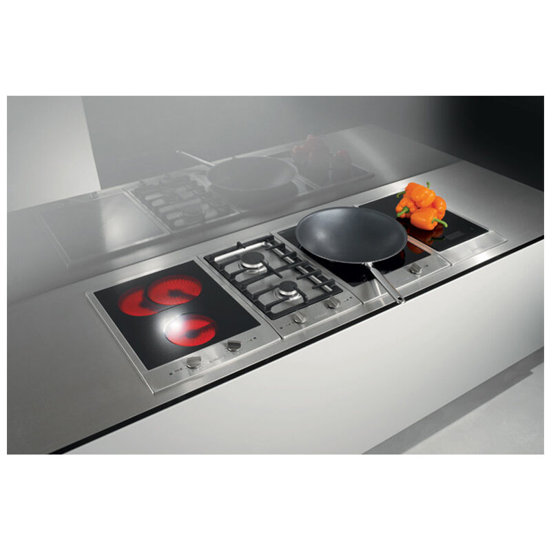 Miele CombiSet Series 15 in. 2-Burner Electric Cooktop - Stainless steel, , hires