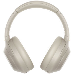 Sony - WH-1000XM4 Wireless Noise-Cancelling Over-the-Ear Headphones - Silver, , hires