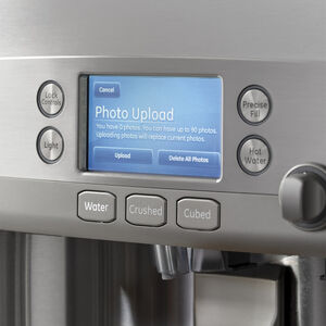 Cafe 36 in. 27.8 cu. ft. Smart French Door Refrigerator with Ice & Water Dispenser - Stainless Steel, Stainless Steel, hires