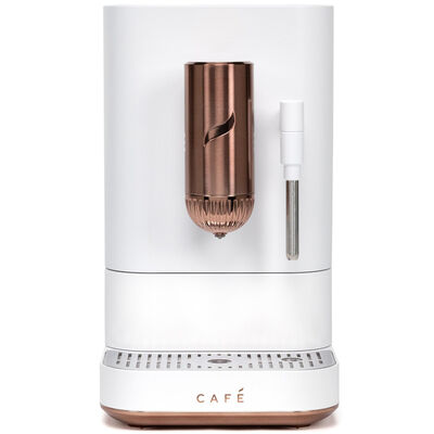 Cafe AFFETTO Automatic Espresso Machine + Frother - Matte White | C7CEBBS4RW3