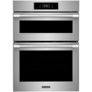 Frigidaire Professional 30 in. 7 cu. ft. Steam Electric Microwave/Wall Oven Combo with True European Convection - Stainless Steel, , hires