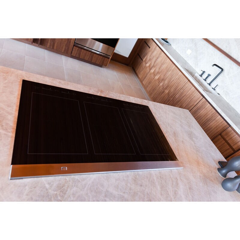 JennAir Oblivian Glass 30 in. 4-Burner Induction Cooktop with Simmer Burner & Power Burner - Black, , hires