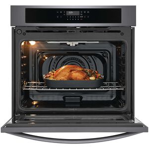 Frigidaire 30 in. 5.3 cu. ft. Electric Single Wall Oven with Standard Convection - Black Stainless Steel, , hires