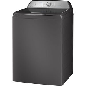 GE Profile 28 in. 5.0 cu. ft. Smart Top Load Washer with Sanitize Cycle - Diamond Gray, Diamond Gray, hires
