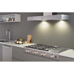 Bertazzoni Master Series 36 in. 5-Burner Natural Gas Cooktop with Simmer Burner & Power Burner - Stainless Steel, , hires