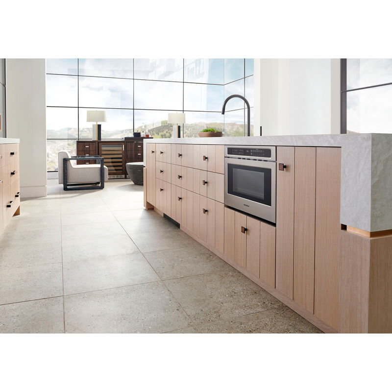 Monogram 24 in. 1.2 cu. ft. Microwave Drawer with 11 Power Levels & Sensor Cooking Controls - Stainless Steel, , hires