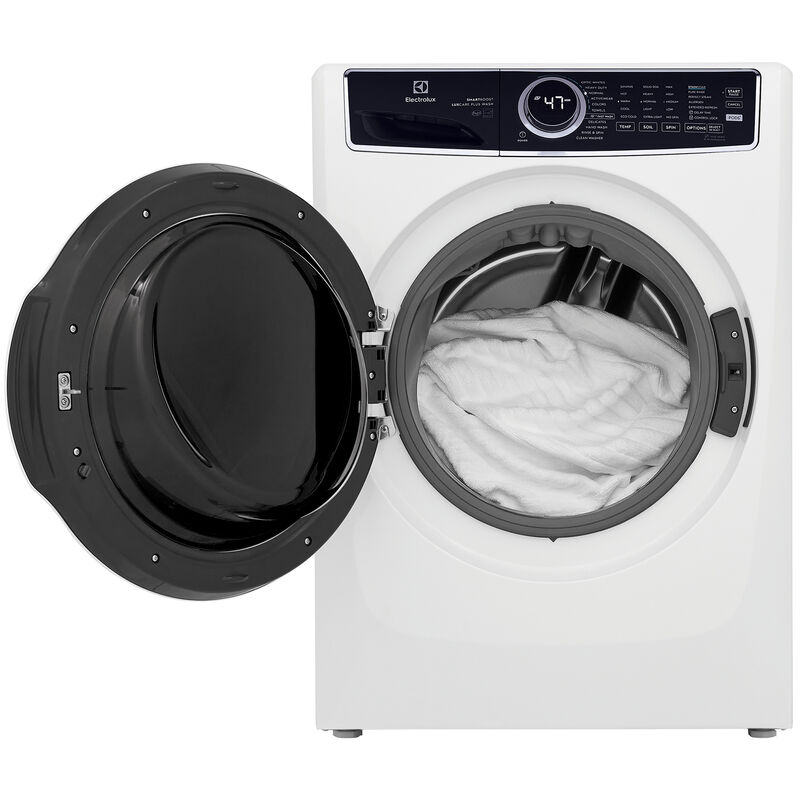 Electrolux 600 Series 27 in. 4.5 cu. ft. Stackable Front Load Washer with Perfect Steam, LuxCare Plus Wash System & SmartBoost -White, White, hires