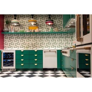 Cafe 24 in. Undercounter Smart Wine Cooler with Metal Racks, Dual Temperature Zones & 46 Bottle Capacity - Stainless Steel, Stainless Steel, hires