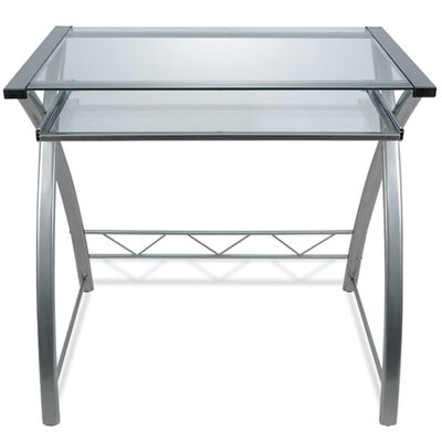 Generations Computer Desk/Workcenter - Silver | PCD8831