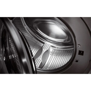 Asko Logic Series 23 in. 2.8 cu. ft. Stackable Front Load Washer with Sanitize & Steam Wash Cycle - Titanium, Titanium, hires